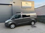 FORD TRANSIT CUSTUM DUBBEL CABINE AUTOMAAT BJ2017 EURO6B, Auto's, Electronic Stability Program (ESP), Stof, 4 cilinders, 5 deurs
