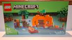 Lego minecraft pompoenboerderij nr 21248, Enlèvement, Comme neuf, Ensemble complet, Lego