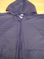 Fietsregenvest met vaste kap - voor heren - XL, Blauw, Maat 56/58 (XL), Ophalen of Verzenden, Zo goed als nieuw