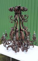 ANTIEKE GROTE  ! ! kasteelluster 90cm  hoog  80cm doorsnee, Ophalen