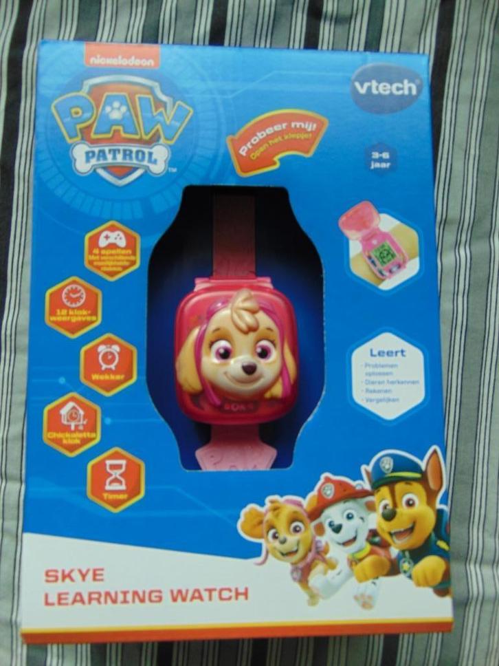 V-Tech PAW Patrol Skye Learning Watch, Nieuw in verpakking, Kinderen en Baby's, Kindermode-accessoires, Nieuw, Ophalen of Verzenden