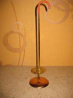 Koperen staander in paraplu vorm voor servieten hoogte 23 cm, Antiek en Kunst, Antiek | Brons en Koper, Ophalen of Verzenden