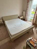 Lit en loom avec sommier intégré 160x200, Maison & Meubles, Queen size, Moderne-romantique, Comme neuf, Enlèvement