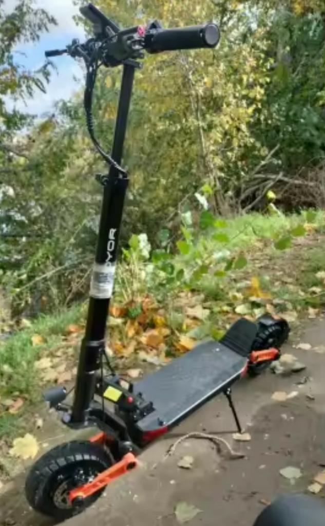 Joyor s8 26ah groote batterij !! 90km ver rijden .als nieuw, Fietsen en Brommers, Steps, Zo goed als nieuw, Ophalen of Verzenden