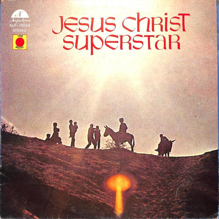 Jesus Christ Superstar — LP (Napoleon/Red Point), Cd's en Dvd's, Vinyl | Filmmuziek en Soundtracks, Gebruikt, 12 inch, Ophalen of Verzenden