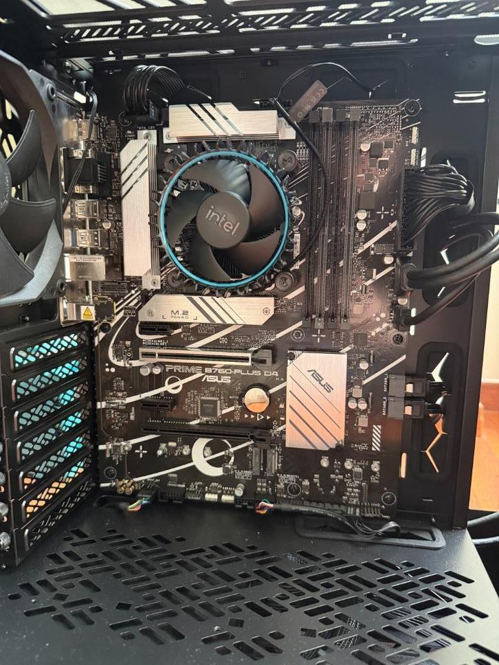 ASUS PRIME B760-PLUS D4, Computers en Software, Moederborden, Zo goed als nieuw, Intel, DDR5, Ophalen of Verzenden