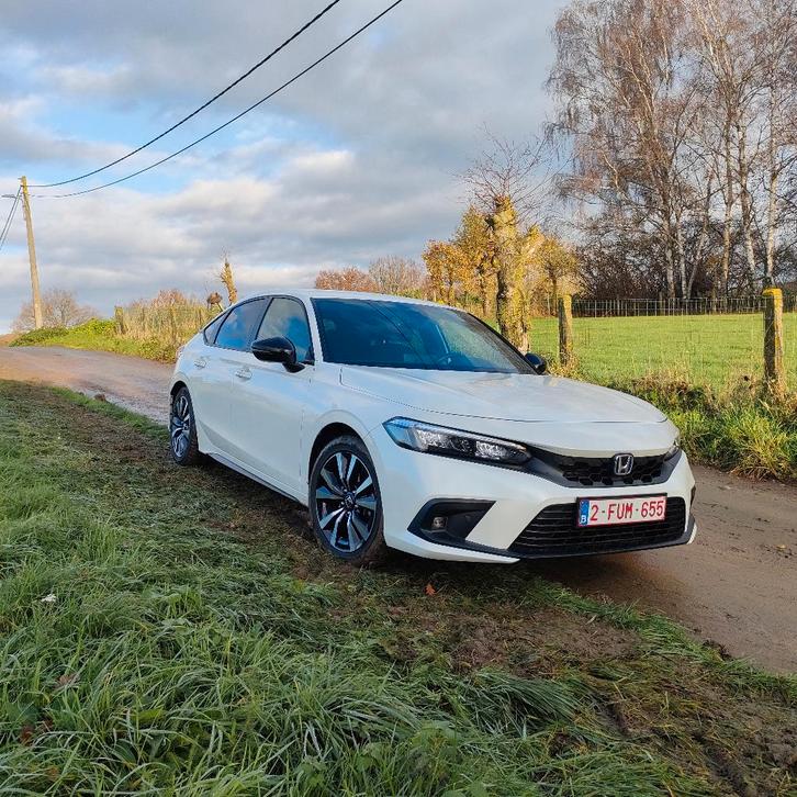 Honda Civic e:HEV 2.0 i-MMD Hybrid Sport, Auto's, Honda, Particulier, Civic, ABS, Achteruitrijcamera, Adaptive Cruise Control