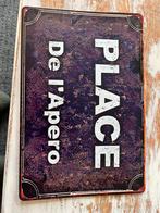 Muurplaatje in licht staal, Huis en Inrichting, Ophalen, Zo goed als nieuw