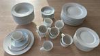 60 delig volledig eet- en koffieservies in porselein, Enlèvement, Comme neuf, Porcelaine, Assiettes(s)