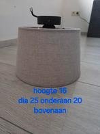 2 lampes suspendues/plafonniers couleur taupe, Enlèvement, Comme neuf