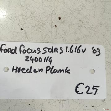 Ford Focus 5drs 1.6 16v 2003 Wagennr 2400114    Hoedenplank beschikbaar voor biedingen