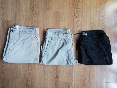 Herenshorts, 2 geklede en een sportshort, afgeprijsd!!, Kleding | Heren, Broeken en Pantalons, Zo goed als nieuw, Maat 48/50 (M)