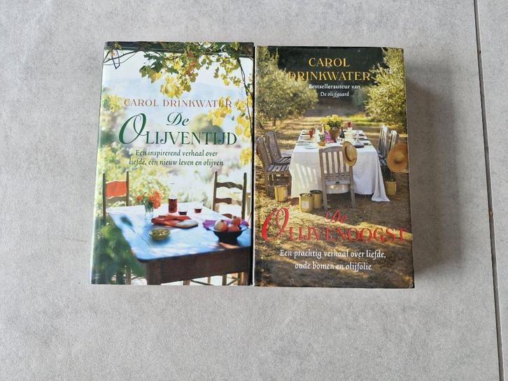 De olijventijd / De olijvenoogst - Carol Drinkwater €2/stuk, Boeken, Romans, Europa overig, Ophalen of Verzenden