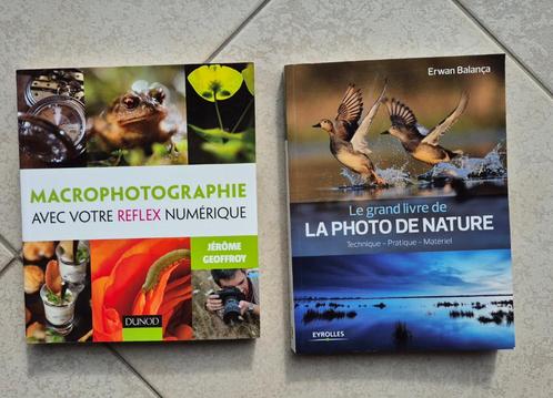 Guide macrophotographie et guide La photo de  Nature, Boeken, Natuur, Zo goed als nieuw, Natuur algemeen, Ophalen of Verzenden