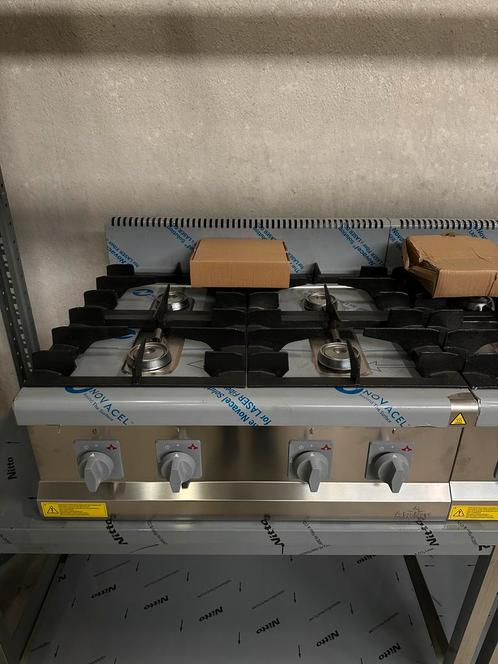 Horeca Gas fornuizen 80 en 40cm Atalay, Elektronische apparatuur, Fornuizen, Nieuw, Gas, Ophalen of Verzenden