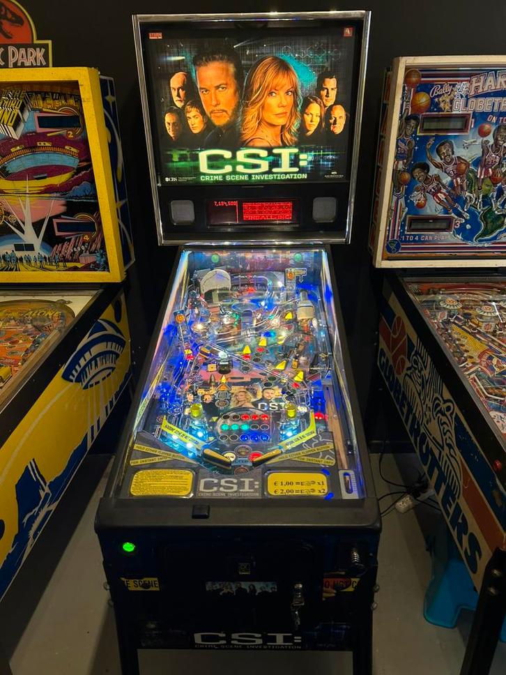 Stern csi, Verzamelen, Automaten | Flipperkasten, Gebruikt, Dot-matrix, Flipperkast, Stern, Ophalen