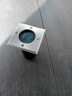 Inox grondspot GU10, 12 stuks., Tuin en Terras, Ophalen, Gebruikt, Inox