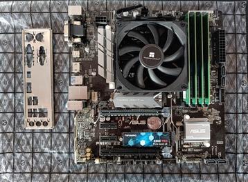 Upgradeset| Z270M-Plus| Intel I7-6700T| 32GB| M.2 SSD| Win11 beschikbaar voor biedingen