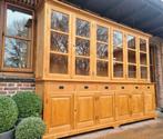 Teak 300 cm buffetkast/vitrinekast GRATIS LEVERING, Huis en Inrichting, Ophalen of Verzenden, Zo goed als nieuw