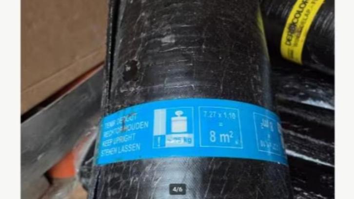 roofing/dakleer/dakbedekking 4mm dikte   5/6/8m/, Doe-het-zelf en Bouw, Dakpannen en Dakbedekking, Nieuw, Dakleer, Overige materialen
