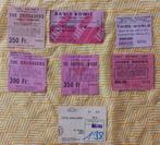 Oude concert tickets David Bowie James brown etc...