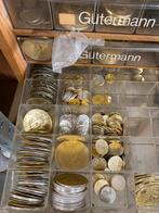 Plastic schijfjes verschillende sporten, Ophalen, Brons