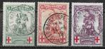 Postzegels België OPC 126-28, Postzegels en Munten, Ophalen of Verzenden, Gestempeld