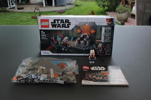 Lego Star wars 75310 Duel on mandalore compleet, Kinderen en Baby's, Speelgoed | Duplo en Lego, Zo goed als nieuw, Lego, Complete set