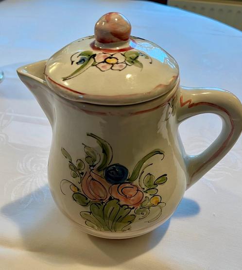 Porseleinen kan met deksel, Antiek en Kunst, Antiek | Servies los, Ophalen