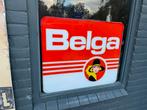 Belga oude reclame plaat / lichtbak, Ophalen, Gebruikt, Reclamebord