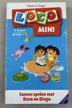 Loco Mini Samen spelen met Dora en Diego Basisdoos 2 Boekjes, Gebruikt, Ophalen of Verzenden