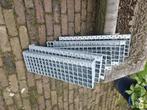 7 x Gegalvaniseerde traptreden Lang ca 60 cm Breed ca 18.5 c, Ophalen, Nieuw, Trap