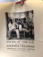 Poster ‘Gezicht van de VS’ Stephen Feldman, 1992, AmericanCe, Ophalen, Rechthoekig Staand