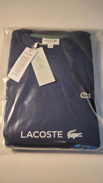 Lacoste Crewneck Sweater Heren XL Navy beschikbaar voor biedingen
