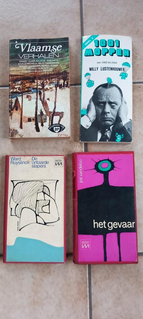 Vlaamse schrijvers Jos Vandeloo, Ward Ruyslinck, Streuvels, Boeken, Overige Boeken, Zo goed als nieuw, Ophalen of Verzenden