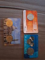 Setje van 3 st coincards nederland vaticaan en griekenland, Postzegels en Munten, Ophalen of Verzenden