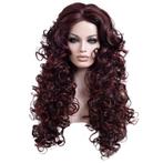 Luxe Diva pruik lang haar veel volume en prachtige krullen, Handtassen en Accessoires, Uiterlijk | Haarverzorging, Verzenden, Nieuw