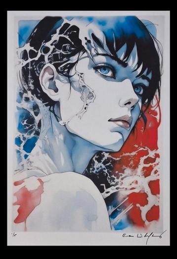 Kunstwerk gelimiteerde editie 3/5 - Ghost in the Shell -  beschikbaar voor biedingen
