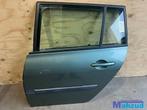 RENAULT MEGANE 2 groen TED97 links achter deur portier 2001-, Auto-onderdelen, Gebruikt, Links, Renault, Deur