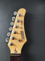 Manche guitare hohner st spécial années 90 avec mécaniques, Ophalen of Verzenden, Zo goed als nieuw