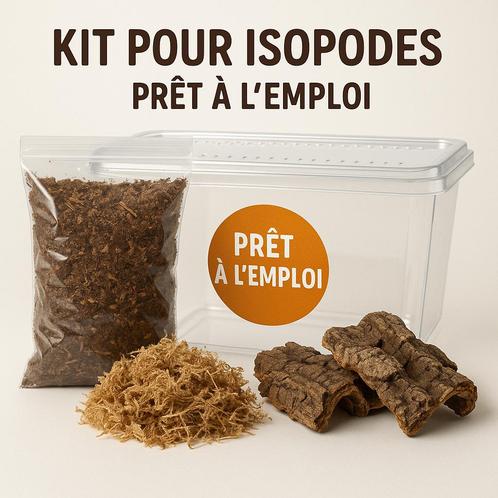 Kit d’élevage 5L prêt à l’emploi – Idéal pour cloportes, Dieren en Toebehoren, Insecten en Spinnen, Overige soorten
