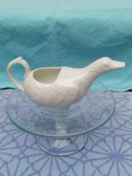 Canard de malade Mehun sur Yevre porselein ca 1900 gemerkt, Antiek en Kunst, Curiosa en Brocante, Ophalen of Verzenden