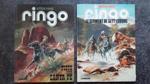 2 BD Ringo (Gettysburg et Santa Fe) de William Vance, Livres, BD, Comme neuf, Plusieurs BD, Enlèvement ou Envoi