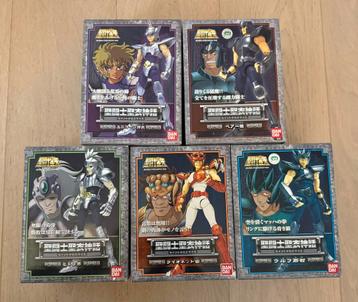 Bandai saint seiya myth cloth bronze mineurs x5 disponible aux enchères