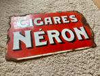 Plaque émaillée Néron cigares emaille bord, Collections, Enlèvement ou Envoi