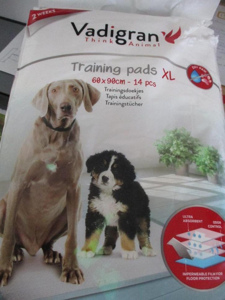 training pads, Dieren en Toebehoren, Overige Dieren-accessoires, Zo goed als nieuw, Ophalen of Verzenden