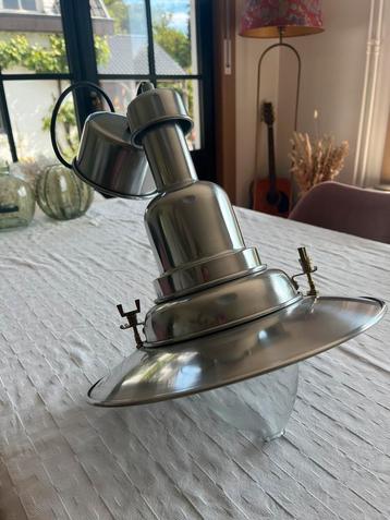 Hanglamp vintage visserslamp  beschikbaar voor biedingen