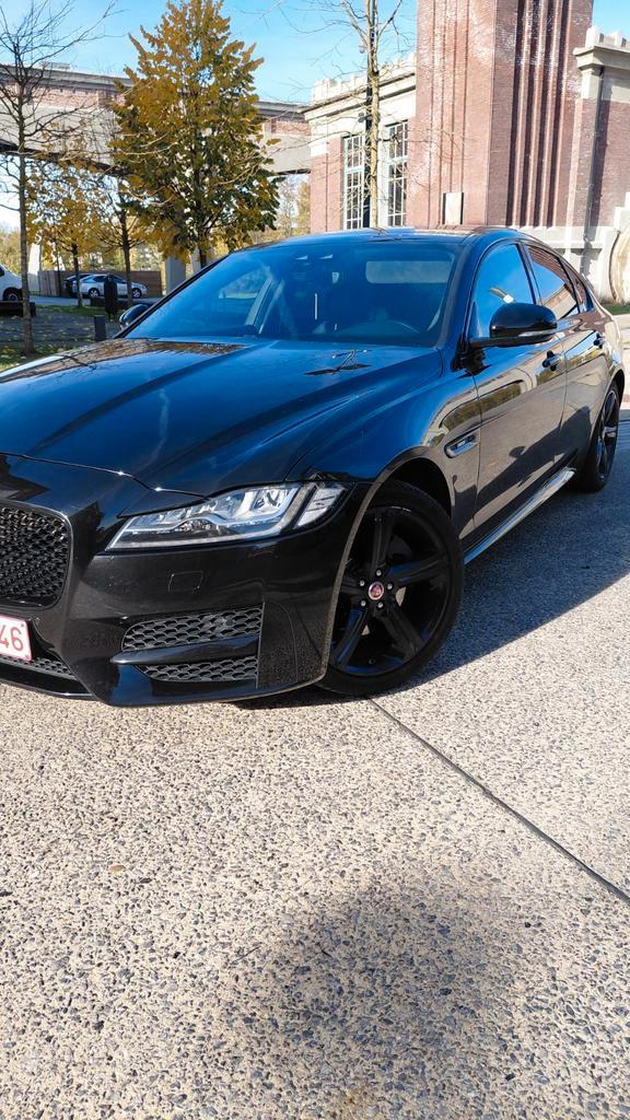 Jaguar XF 2.0 D  automaat full option, Auto's, Audi, Particulier, Diesel, Automaat, Zwart, Zwart, Ophalen