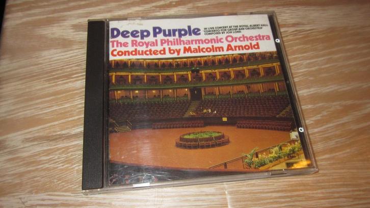 DEEP PURPLE - the Royal Philharmonic  orchestra - CD, Cd's en Dvd's, Cd's | Rock, Zo goed als nieuw, Poprock, Ophalen of Verzenden