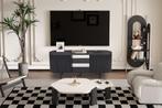 VV TvMeubel NIEUW Model LAGOS 140/40cm donkerbruin +Levering, Huis en Inrichting, Kasten |Televisiemeubels, Ophalen of Verzenden